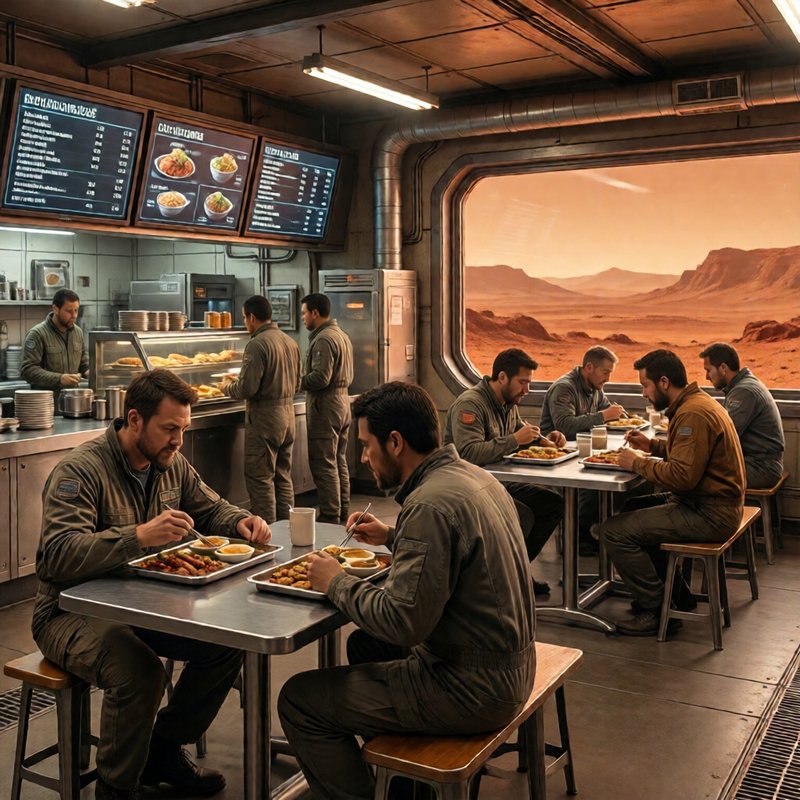 Столовая колонии